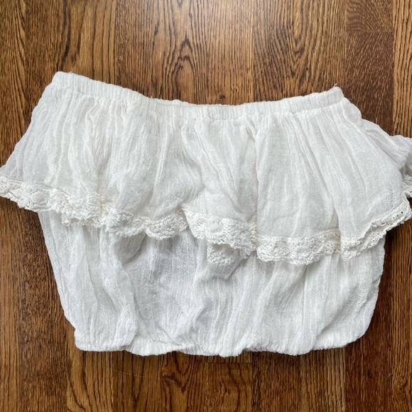 Jen’s Pirate Booty Cha Cha Tube Top White - Picture 9 of 9